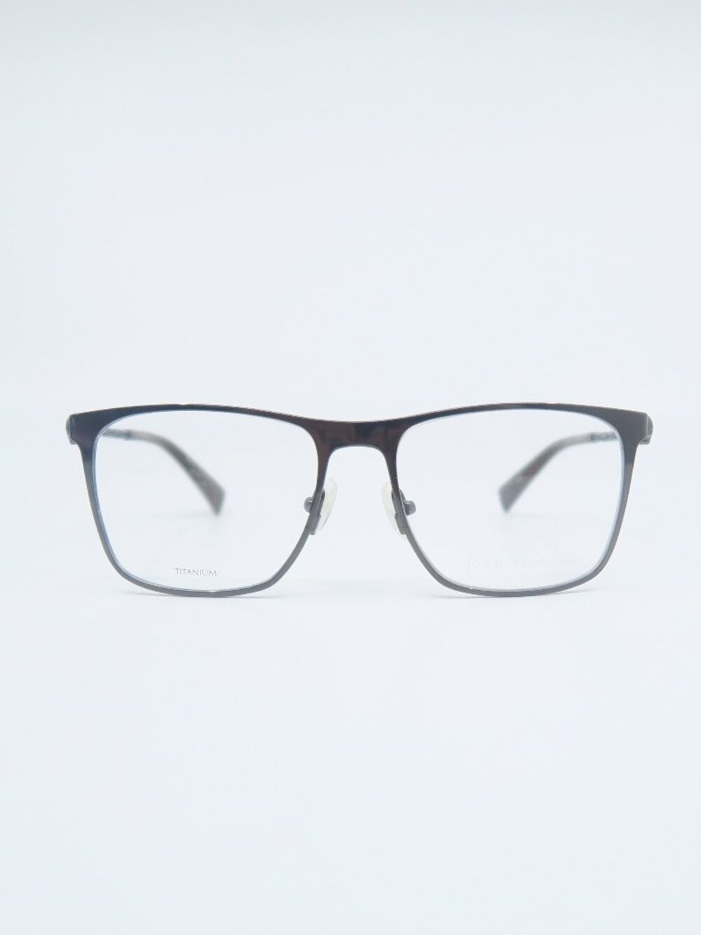 John Varvatos V182 55mm Gunmetal Titanium,  Square, New Men's Eyeglasses.